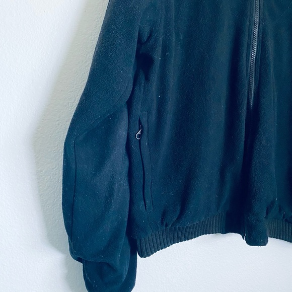 Patagonia Black Jacket Doble Sided With Zip Pockets - Picture 4 of 16